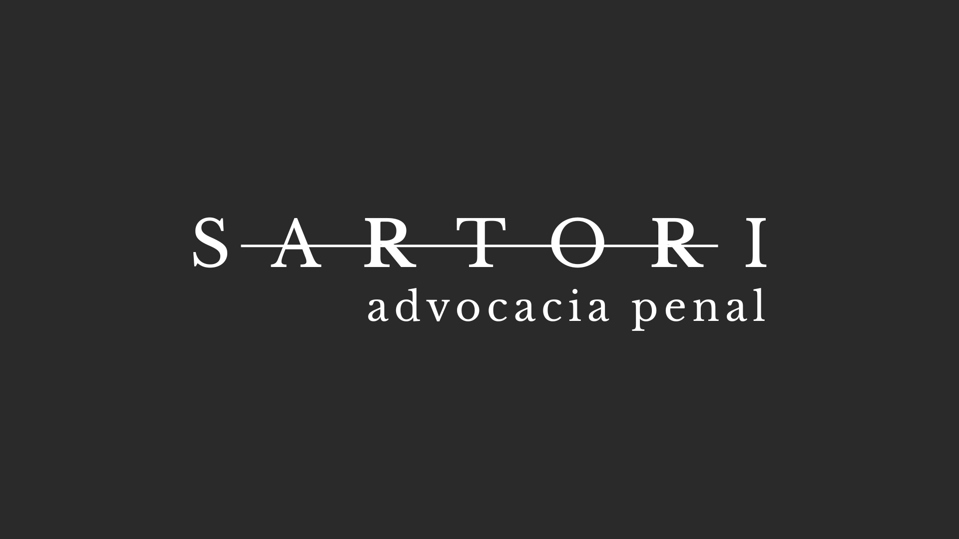 SARTORI - Advocacia Penal